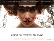 Tablet Screenshot of couvecouture.com